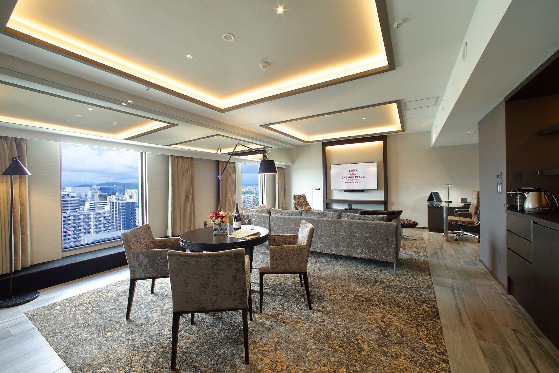 Отель Ana Crowne Plaza Kumamoto New Sky By Ihg Экстерьер фото